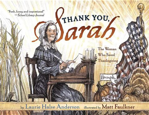 Read Online Thank You Sarah The Woman Who Saved Thanksgiving 