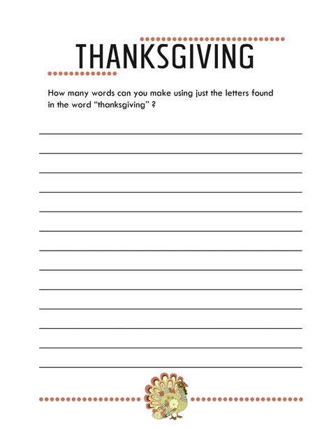 Thanksgiving Creative Writing Worksheets Thanksgiving Creative Writing - Thanksgiving Creative Writing