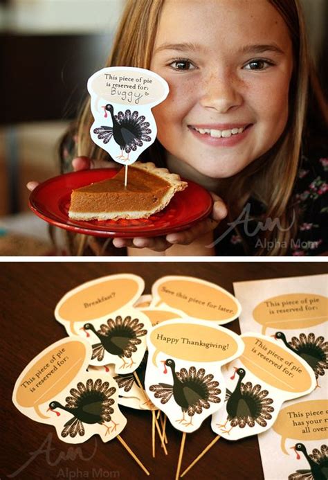 Thanksgiving Day Pie Topper Printable Alpha Mom Authors Purpose Pie Printable - Authors Purpose Pie Printable