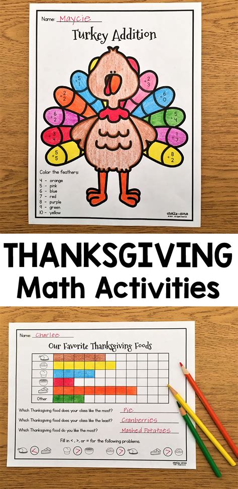 Thanksgiving Math Games Amp Worksheets For Kindergarten By 5th Grade Thanksgiving Math Worksheet - 5th Grade Thanksgiving Math Worksheet
