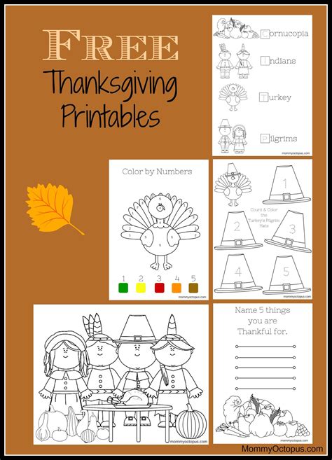 Thanksgiving Printables For Kindergarten 3 Boys And A Thanksgiving Kindergarten - Thanksgiving Kindergarten