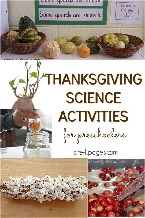 Thanksgiving Science Activities For Preschoolers Pre K Pages Thanksgiving Thankful Science - Thanksgiving Thankful Science