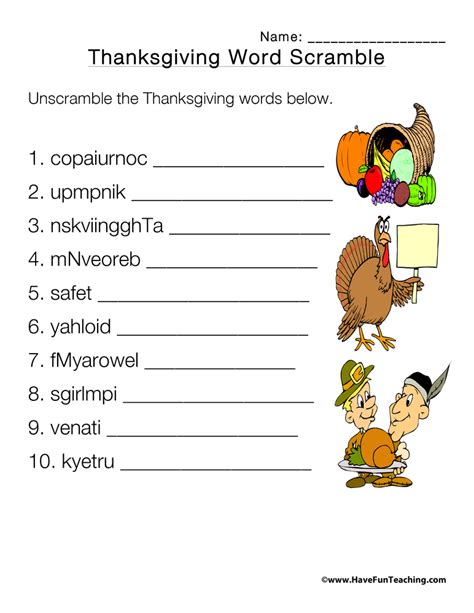 Thanksgiving Worksheets Super Teacher Worksheets Thanksgiving Worksheets For Third Grade - Thanksgiving Worksheets For Third Grade