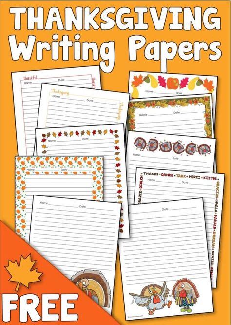 Thanksgiving Writing Paper Plus 15 Gratitude Writing Prompts Writing Prompt For Thanksgiving - Writing Prompt For Thanksgiving