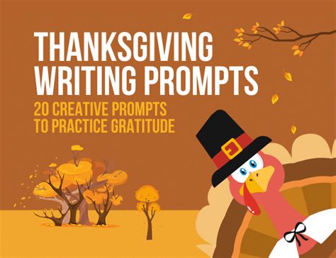 Thanksgiving Writing Prompts 20 Creative Prompts To Practice Writing Prompt For Thanksgiving - Writing Prompt For Thanksgiving