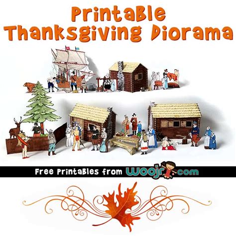 Read Thanksgiving Diorama 