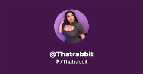 thatrabbit creator profile