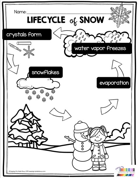 The 5 Best Worksheets For Snow Preschool Theme Snow Worksheets Preschool - Snow Worksheets Preschool