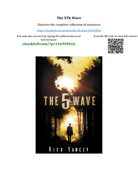The 5th Wave Pdf