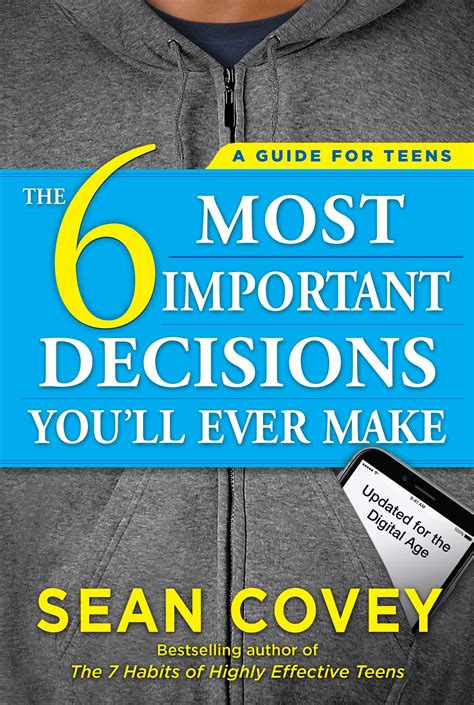 the 6 most important decisions you ll ever make a