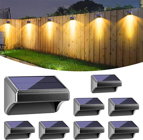 The 7 Best Solar Fence Lights Bustle Solar Lights For Wood Fence - Solar Lights For Wood Fence