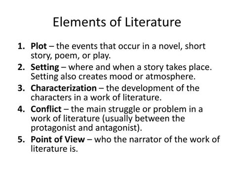The 9 Literary Elements Youu0027ll Find In Every Literary Elements Worksheet - Literary Elements Worksheet