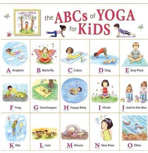the abc s of yoga for kids softcover