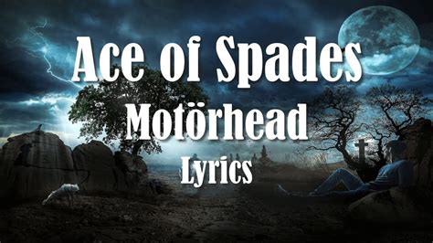 the ace of spades lyrics