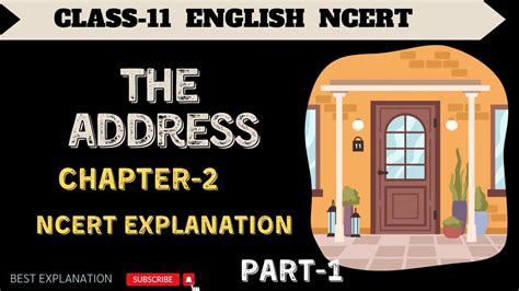 The Address Class 11 Extra Questions And Answers