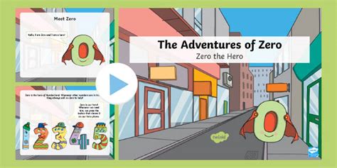 The Adventures Of Zero Story Powerpoint Teacher Made Concept Of Zero For Kindergarten - Concept Of Zero For Kindergarten