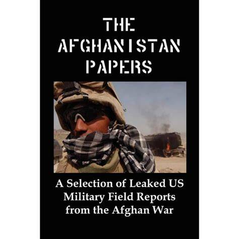 the afghanistan papers a selection of leaked us m