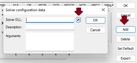 The Aimms Excel Add In