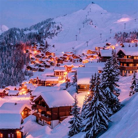 the alpine village