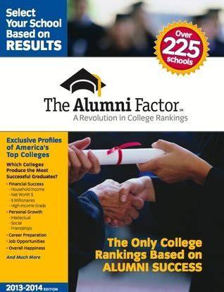 the alumni factor a revolution in college rankings 2013 2014 edition