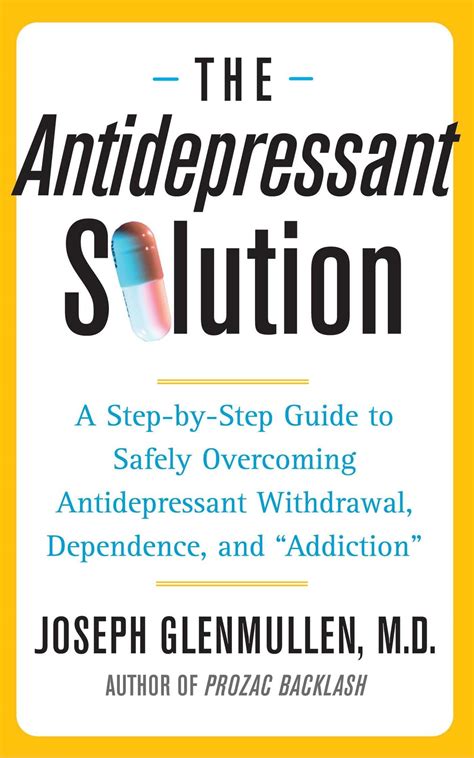 The Antidepressant Solution A Step By Step Guide