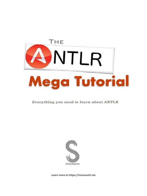 The Antlr Mega Tutorial Federico Tomassetti