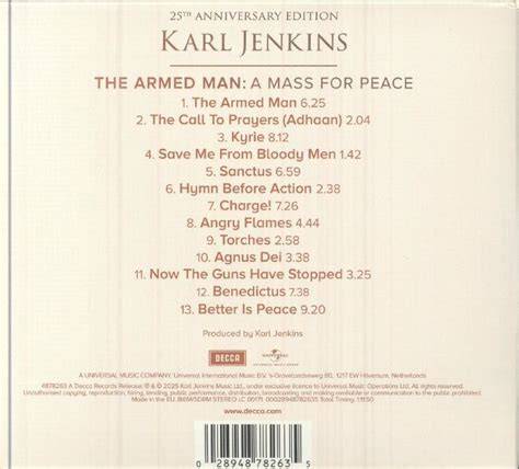 the armed man a mass for peace