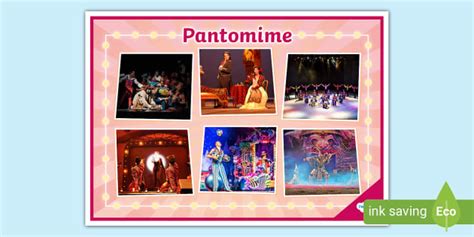 the art of pantomime