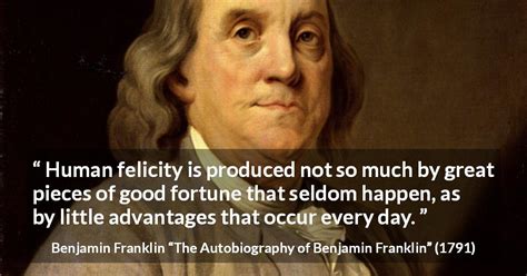 the autobiography of benjamin franklin quotes security