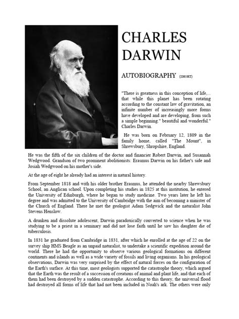 the autobiography of charles darwin pdf merge