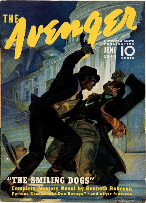 The Avenger Pulp Covers