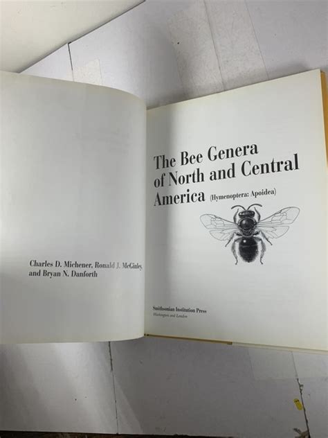 The Bee Genera Of North And Central America Hymenopteraapoidea