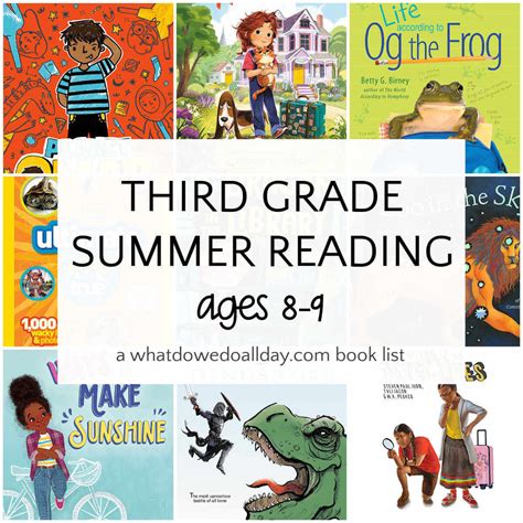 The Best 3rd Grade Summer Reading List Ages Summer Reading 3rd Grade - Summer Reading 3rd Grade