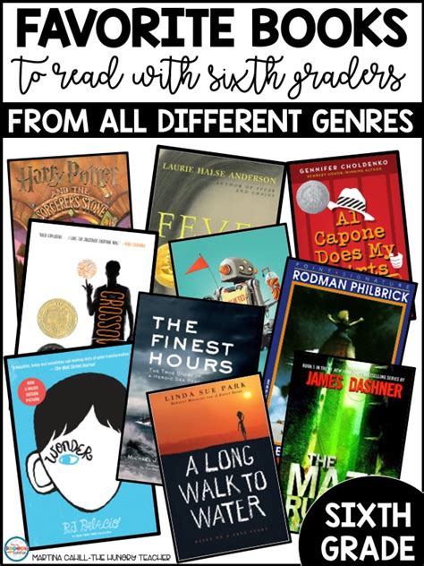 The Best 6th Grade Books A Booklist For Grade Level Books - Grade Level Books