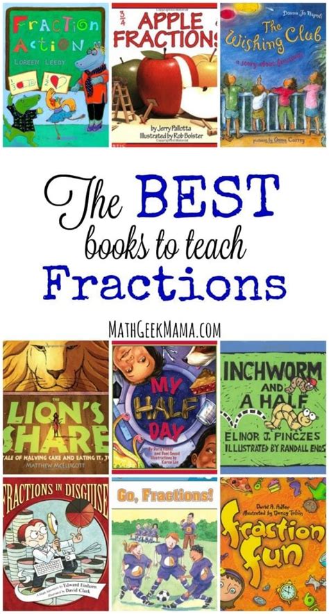 The Best Books To Teach Fractions To Kids Children S Books About Fractions - Children's Books About Fractions