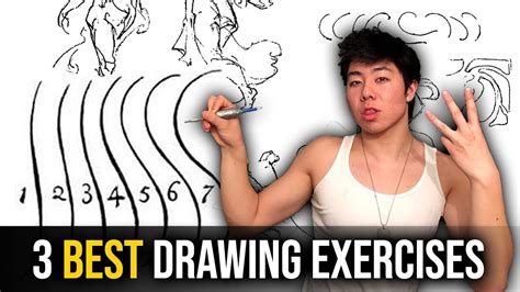 The Best Drawing Exercises To Improve Your Skills Line Drawing Techniques Worksheet - Line Drawing Techniques Worksheet