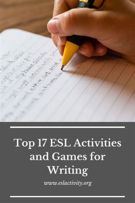 The Best Esl Writing Games And Activities Making Letter Writing Activities - Letter Writing Activities