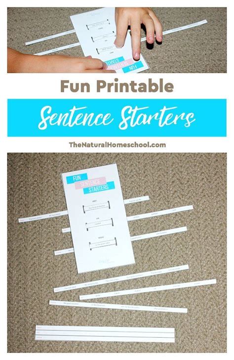 The Best Free Printable Sentence Strips For Sentence Sentence Starters For 3rd Grade - Sentence Starters For 3rd Grade