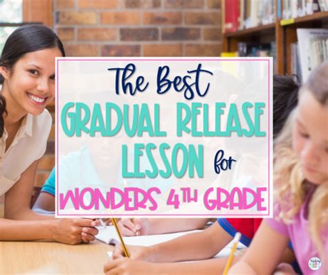 The Best Gradual Release Lesson For Wonders 4th Wonders Reading 4th Grade - Wonders Reading 4th Grade