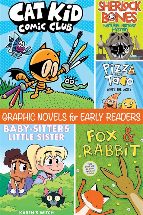 The Best Graphic Novels For Early Readers First Grade Cartoons - First Grade Cartoons