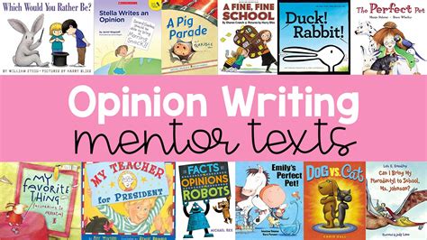 The Best Opinion Writing Mentor Texts Students Will Opinion Writing Read Alouds - Opinion Writing Read Alouds