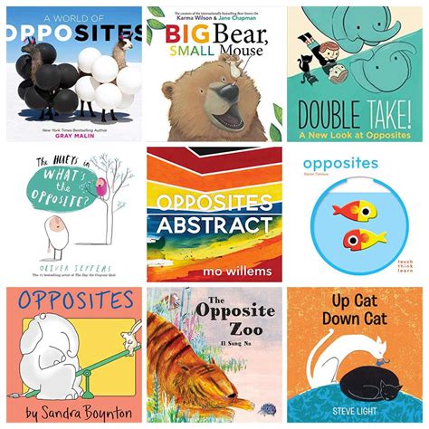 The Best Preschool Books About Opposites Happily Ever Pictures Of Opposites For Preschool - Pictures Of Opposites For Preschool
