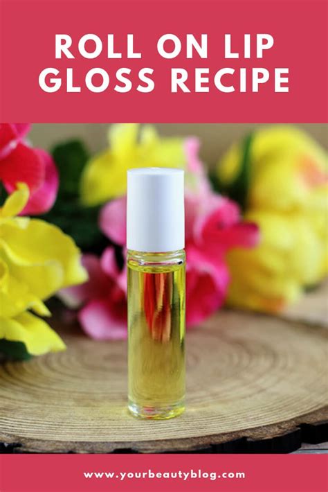 the best transparent lip gloss recipe