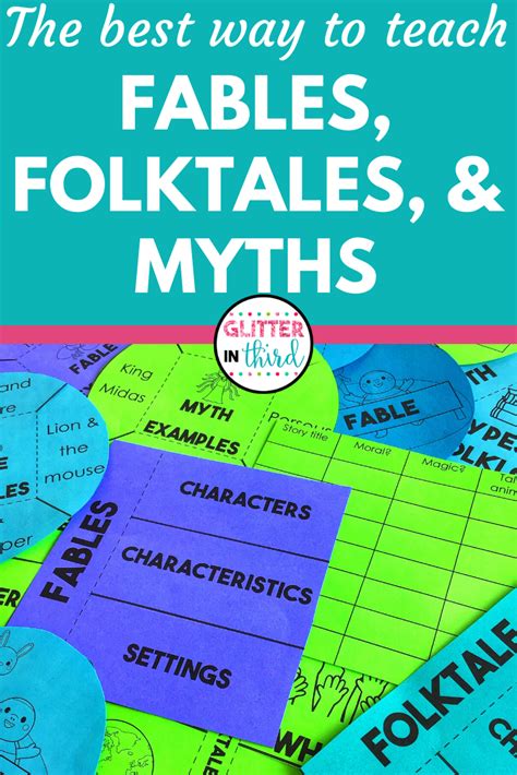 The Best Way To Teach Fables Folktales And 3rd Grade Myths - 3rd Grade Myths