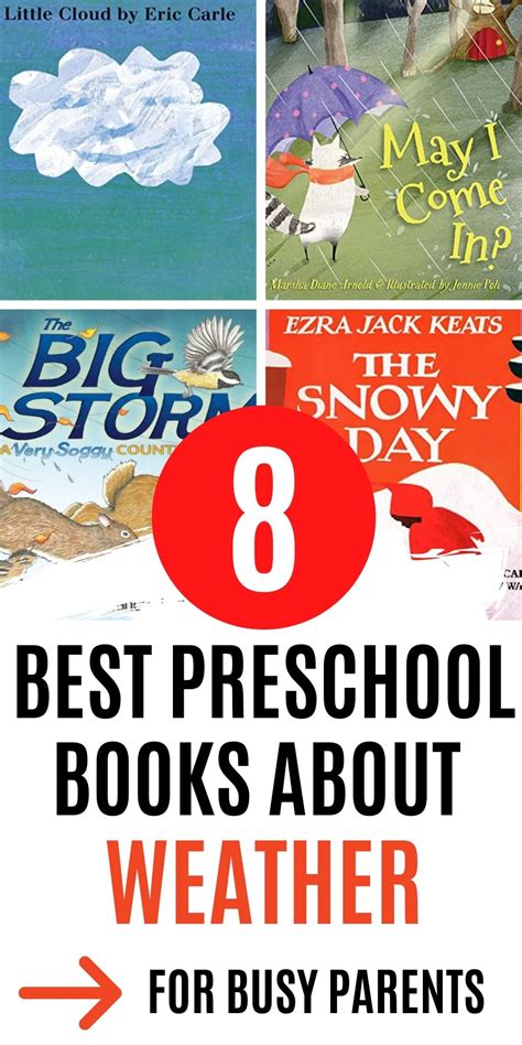 The Best Weather Themed Books For Preschoolers Weather Books For Kindergarten - Weather Books For Kindergarten
