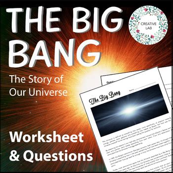 The Big Bang Worksheet Education Com The Big Bang Worksheet - The Big Bang Worksheet