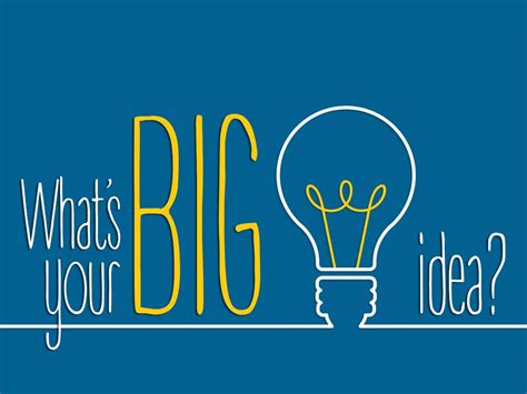 The Big Idea For Your Project Storytelling With Big Idea Worksheet - Big Idea Worksheet