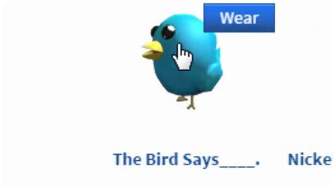 The Bird Says