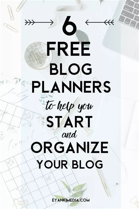 The Blogging Planner Start Planning Today For A Blog Post Worksheet - Blog Post Worksheet