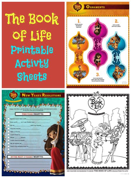 The Book Of Life Printable Activity Sheets Jinxy The Book Of Life Movie Worksheet - The Book Of Life Movie Worksheet